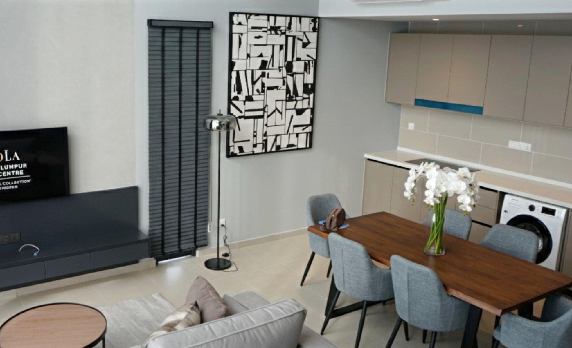 Three Bedrooms Duplex KLCC View